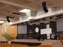 array speakers church