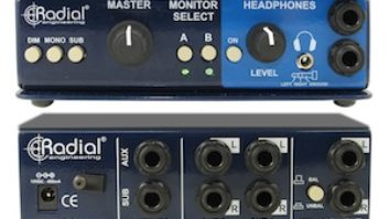 radial mc3 studio monitor controller