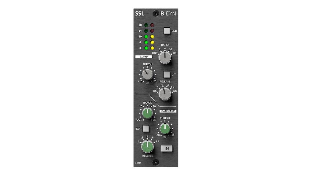 Solid State Logic B-DYN 500 Series Module Debuts - Mixonline