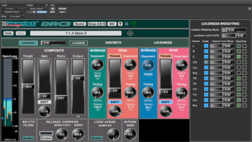 Massenburg DesignWorks MDWDRC3-Native Multichannel Dynamic Range Controller plug-in.