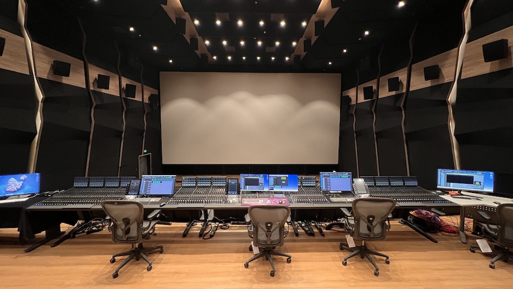 WSDG designed the spacious Dolby Atmos film audio mixing theater for China Film Group.