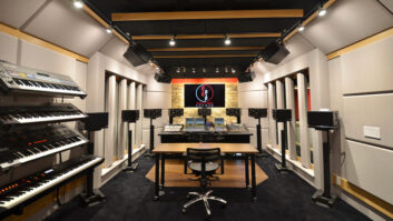 Nashville's Scarlett Sound Studio, which opened earlier this year in April 2024, was created by Carl Tatz Design.