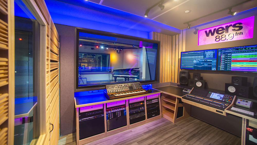 This control room has been completely renovated to maximize the current footprint to encourage a more convenient experience for Emerson College students and patrons.