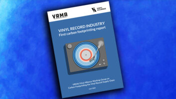 A new VRMA report explores the environmental impact of vinyl record production.