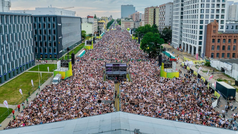 Last month, the Łódź Summer Festival attracted more than half a million attendees