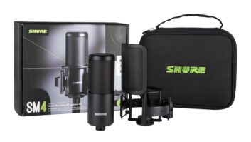 Shure SM4 Home Recording Microphone and the Home Recording Kit