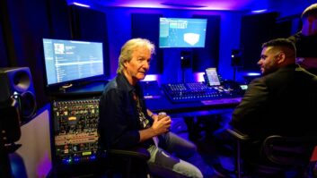 Legendary producer Bob Clearmountain visits the new GC Pro Dolby Atmos Creation Studio