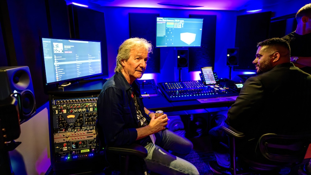 Legendary producer Bob Clearmountain visits the new GC Pro Dolby Atmos Creation Studio