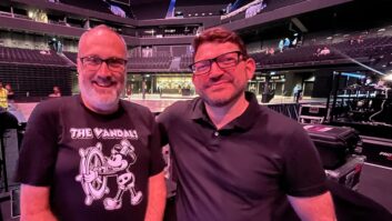 FOH mixer Greg Nelson and system engineer Andrew Gilchrest have tackled numerous Pearl Jam tours together.