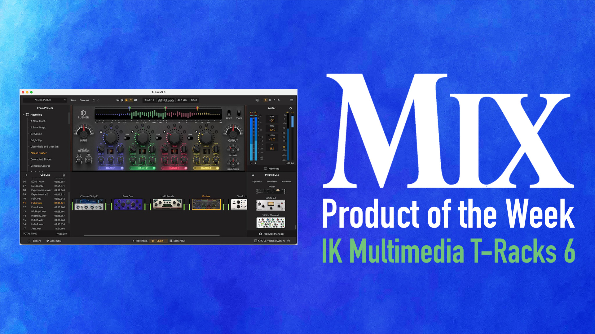 IK Multimedia T-Racks 6 — A Mix Product of the Week