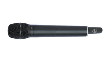 Wisycom has released the latest addition to its Symphony line of products, the MTH610 handheld wireless microphone transmitter.