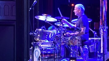 Carl Palmer, still killing it on the drums in his mid 70s. Photo: Steve La Cerra.