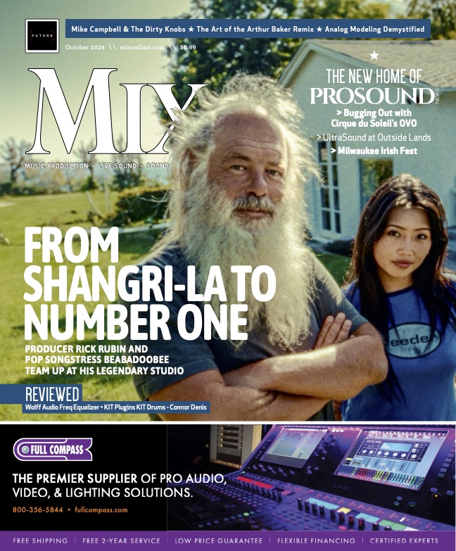 On the Cover: Rick Rubin and Beabadoobee at Shangri-La. Photo: Jake Erland.