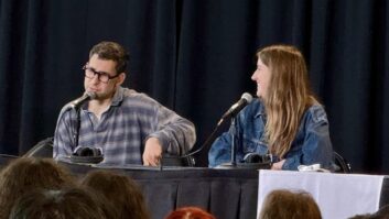 With the AES’s educational focus, the highlight of the day was 11-time Grammy Award-winning producer, artist, songwriter, and musician (and recent Mix cover interviewee) Jack Antonoff and his long-time collaborator, five-time Grammy Award-winning recording and mix engineer Laura Sisk. Discussing their work with Glenn Lorbecki and the crowd, the pair shared insights and hard-earned knowledge gained from working with some of the biggest names in music.