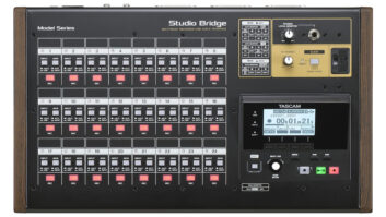 The Studio Bridge unit can be used as a multitrack recorder on its own, or as a USB interface between vintage analog consoles and modern DAWs.