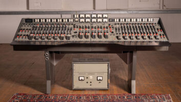 The EMI TG12345 MkI Prototype recording console. Photo: Reverb.