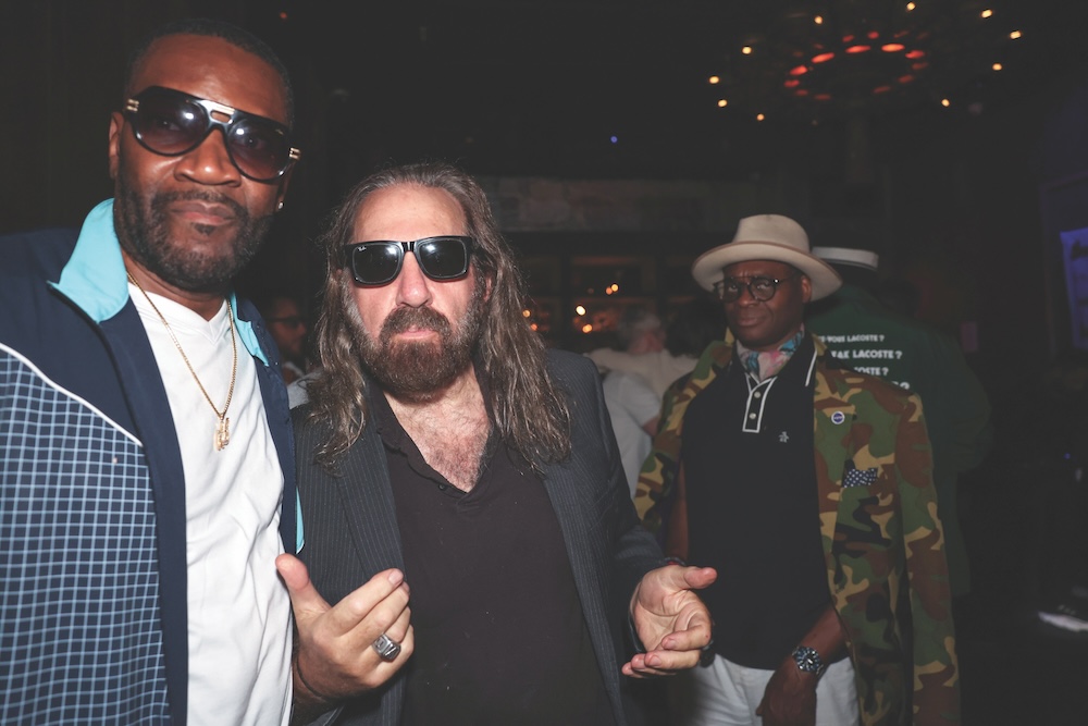 Baker, seen here in June with producer Cutman LG at the Tribeca Film Festival’s 40th anniversary screening of Beat Street, is now working with Nas to adapt the film into a stage musical. Photo: Johnny Nunez/Getty Images.