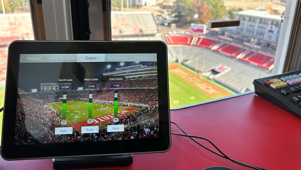 Carter-Finley Stadium at North Carolina State University in Raleigh, NC has a new audio system centered around an Allen & Heath’s AHM-64 audio matrix processor.