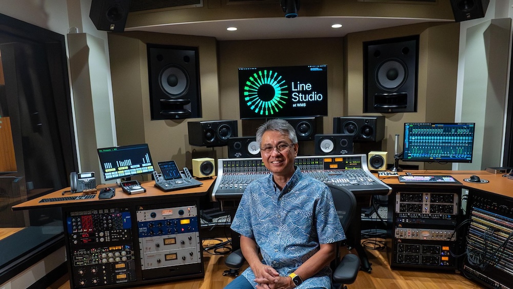 Sam Fong, sound recording studio coordinator, brought the Line Studio at WMS project to fruition with principal Michael Harano and WSDG. Photo: Mardi Savage / Tim Savage.