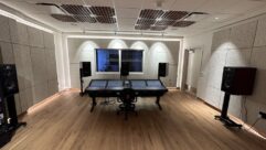 The new Dolby Atmos studio at Stephen F. Austin State University in East Texas is part of an expansion of the school’s Griffith Fine Arts Building. Photo: Solid State Logic.