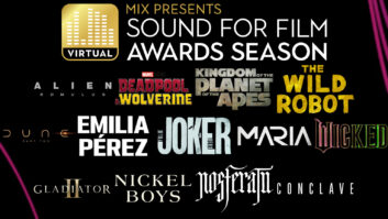 The Panels of ‘Mix Sound For Film: Awards Season 2024