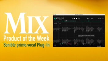 Sonible prime:vocal — A Mix Product of the Week