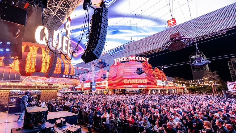 Las Vegas’s Fremont Street Experience upgrades PA – MIX