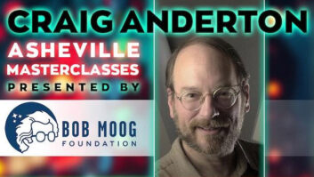 Craig Anderton Sets Masterclasses for Moog Foundation