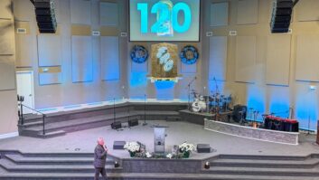 First Apostolic Church in Nashville recently updated its audio system to a DAS Audio system based around the ARA series.