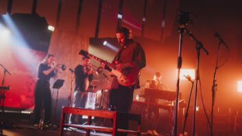 Ben Howard’s recent UK tour included unusual stage instruments such as flugelhorn, trombone, cello and a live analog tape looper.