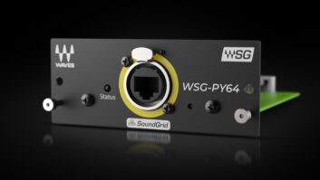 Waves WSG-PY64 I/O Card